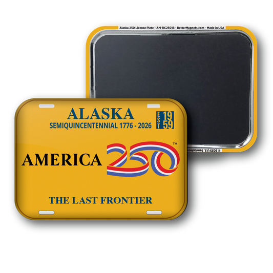 Alaska 250 License Plate | Officially Licensed America250™