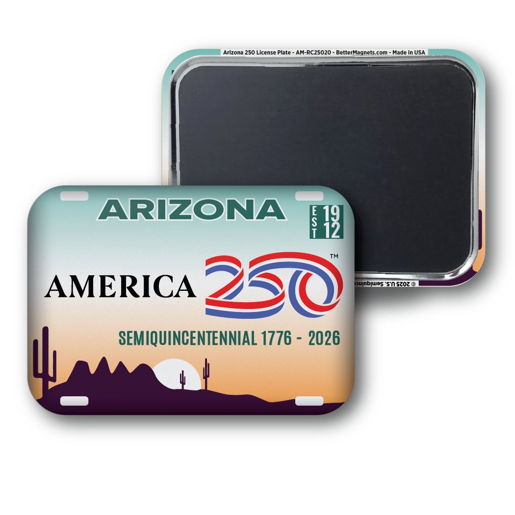 Arizona 250 License Plate | Officially Licensed America250™