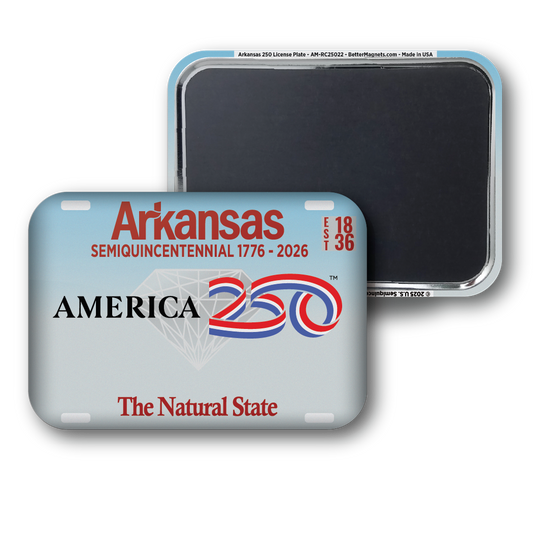Arkansas 250 License Plate | Officially Licensed America250™