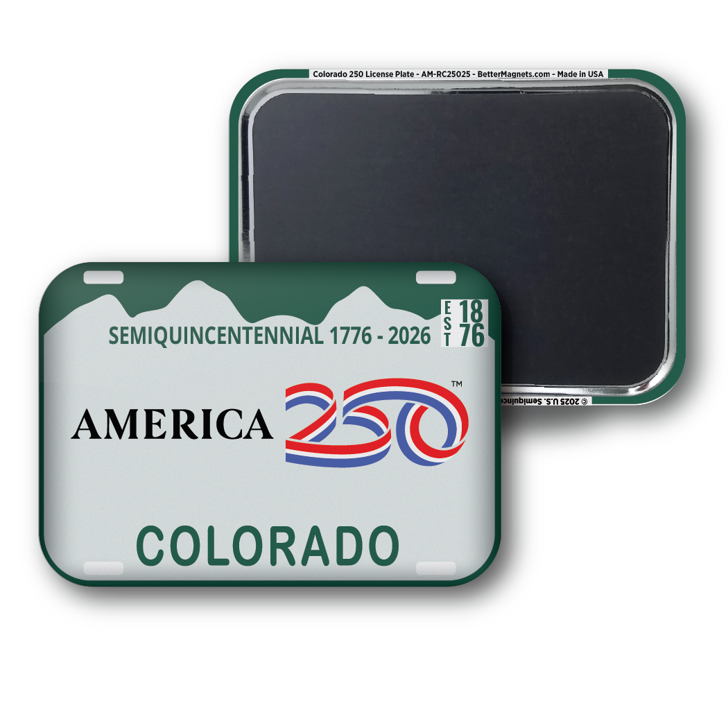 Colorado 250 License Plate | Officially Licensed America250™