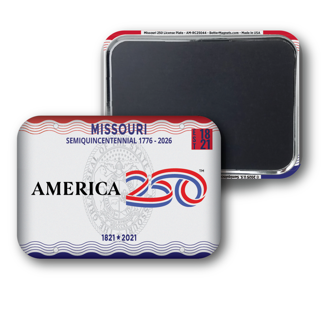 Missouri 250 License Plate | Officially Licensed America250™