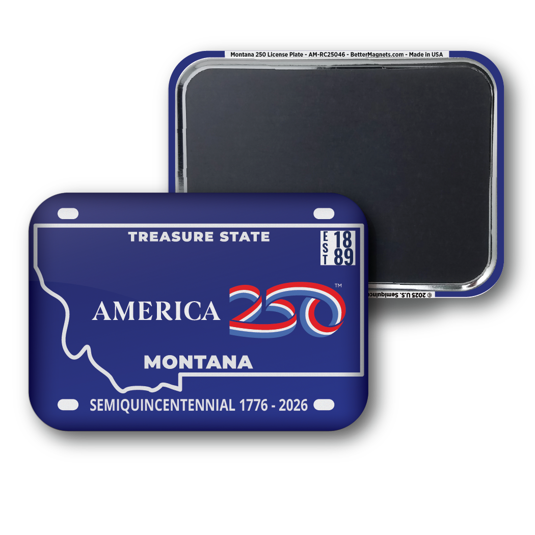 Montana 250 License Plate | Officially Licensed America250™