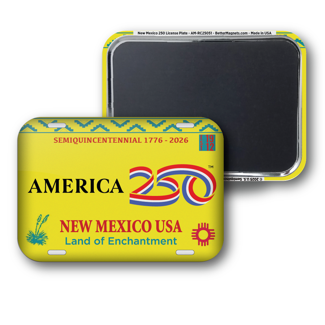 New Mexico 250 License Plate | Officially Licensed America250™