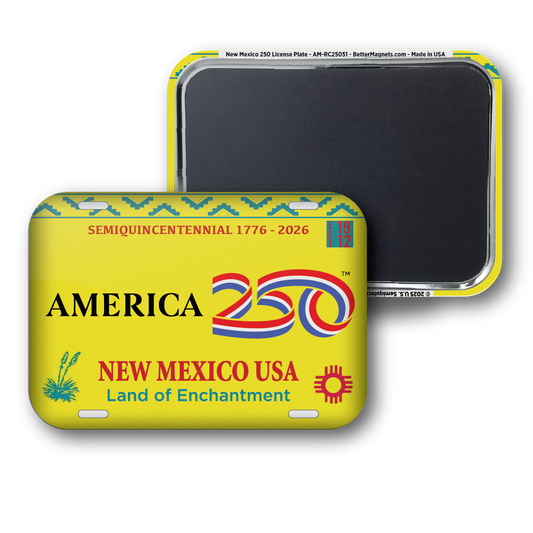 New Mexico 250 License Plate | Officially Licensed America250™