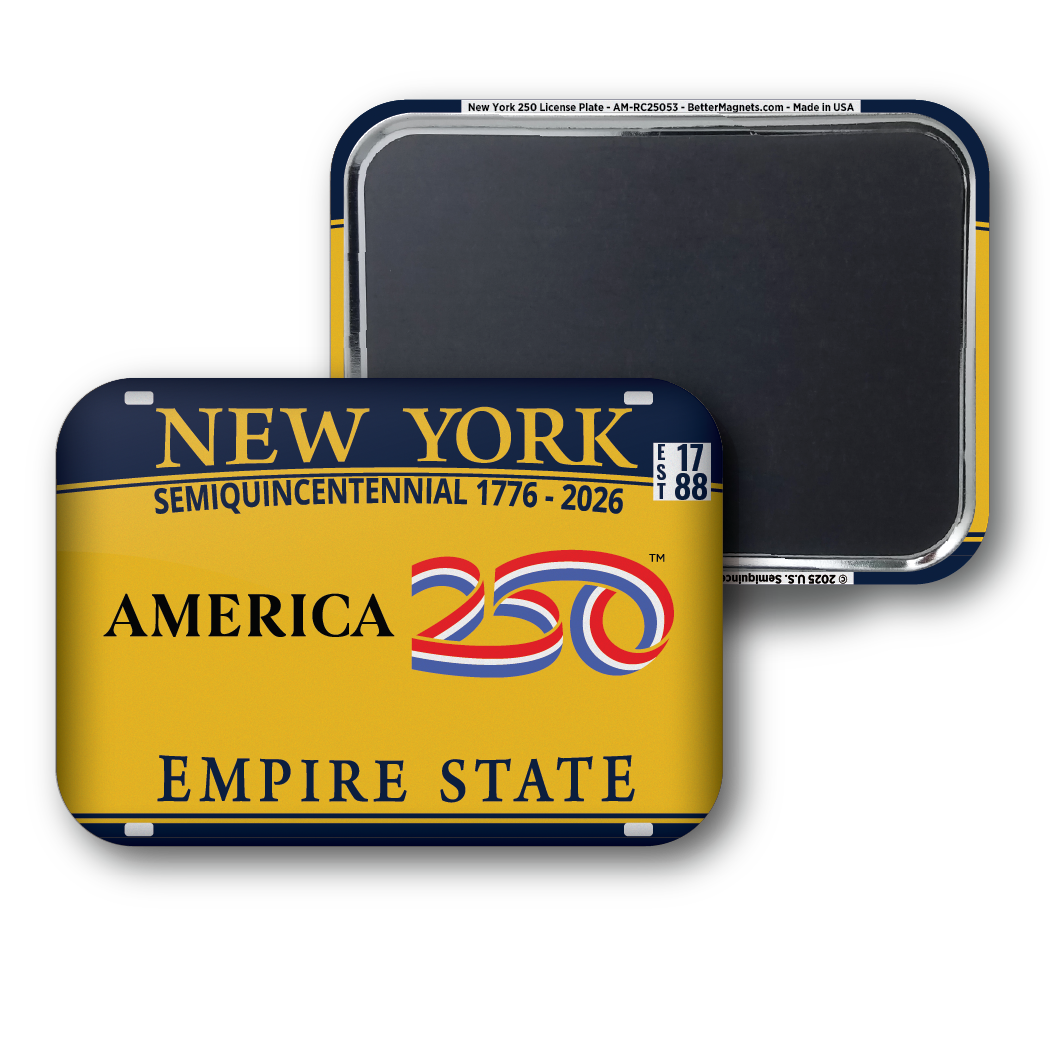 New York 250 License Plate | Officially Licensed America250™
