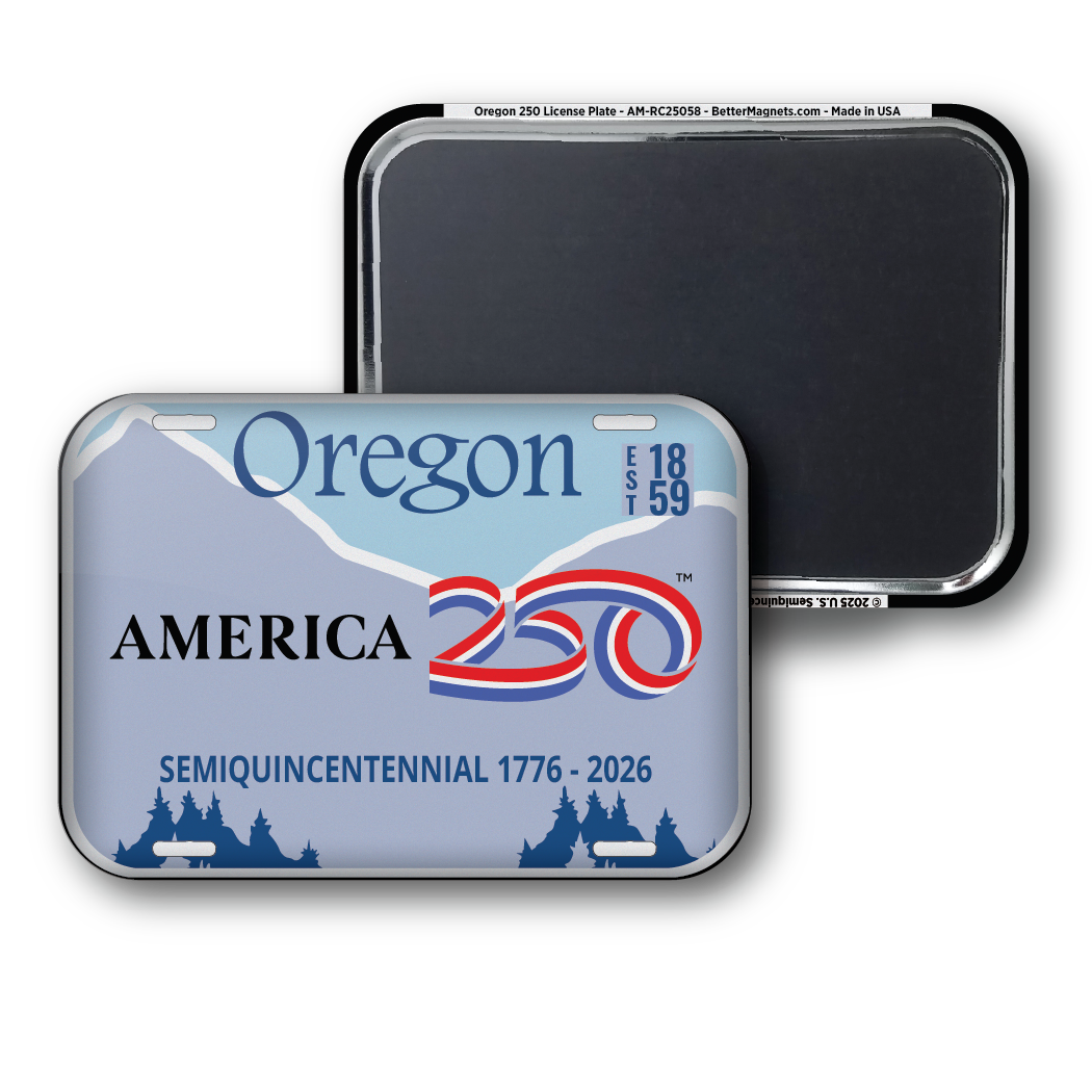 Oregon 250 License Plate | Officially Licensed America250™