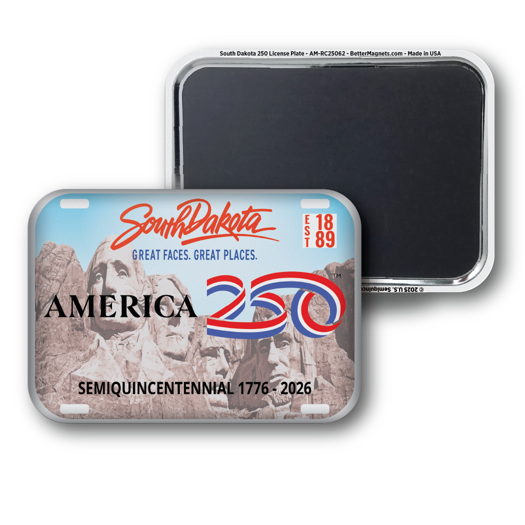 South Dakota 250 License Plate | Officially Licensed America250™