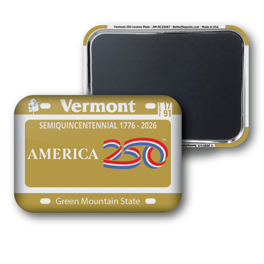 Vermont 250 License Plate | Officially Licensed America250™