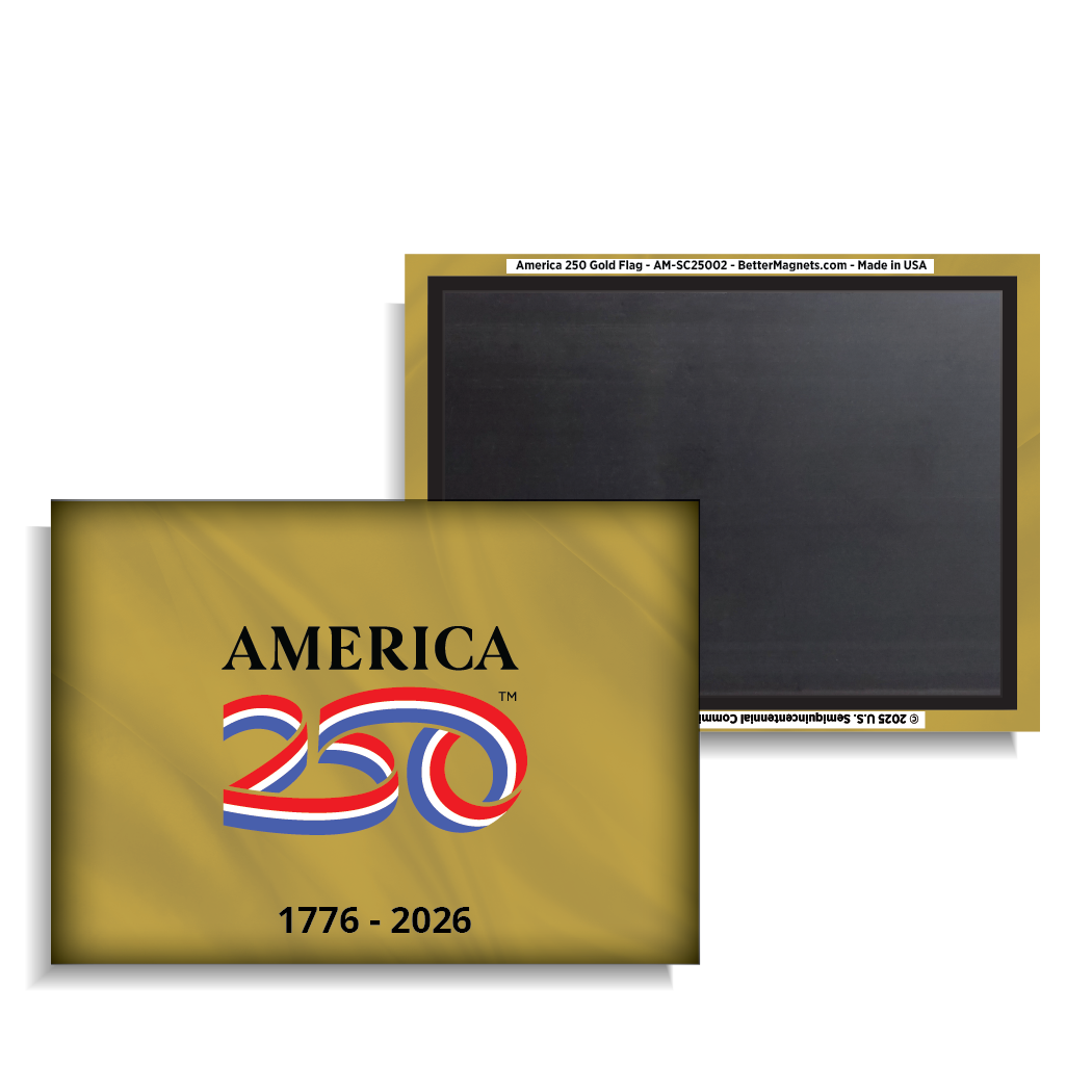 America250™ Gold Flag | Officially Licensed America250™