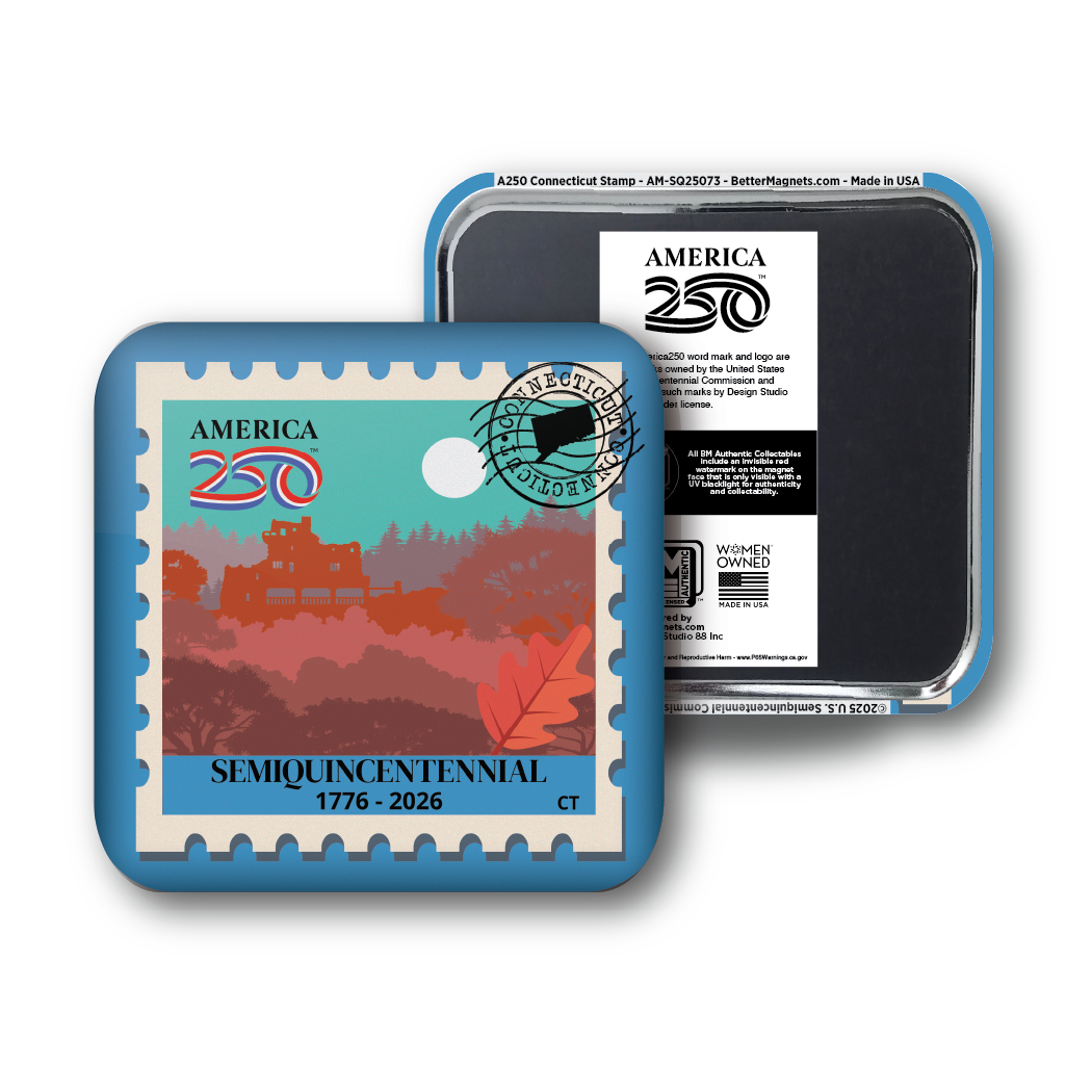 America250™ Connecticut Stamp | Officially Licensed America250™
