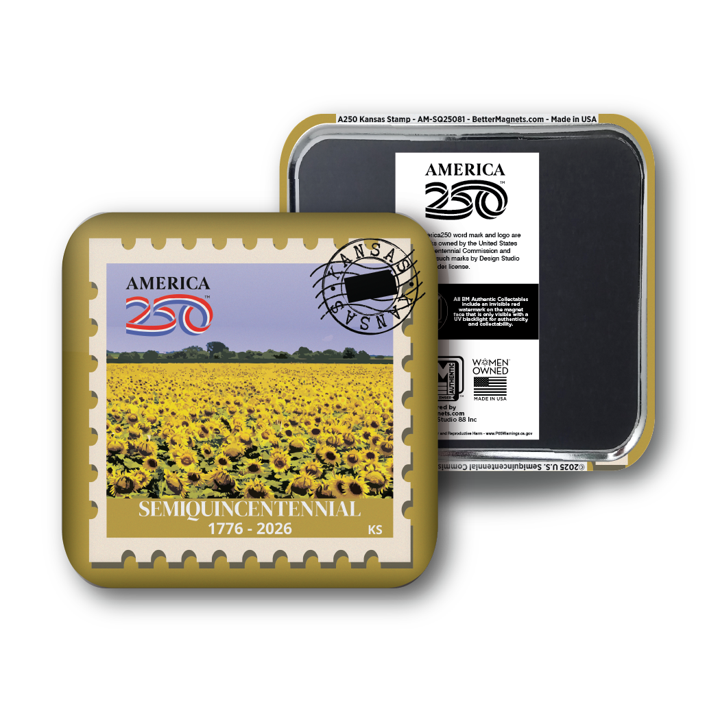 America250™ Kansas Stamp | Officially Licensed America250™