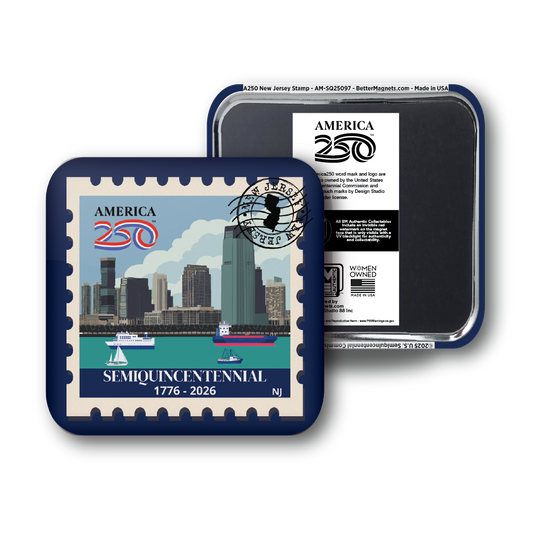 America250™ New Jersey Stamp | Officially Licensed America250™