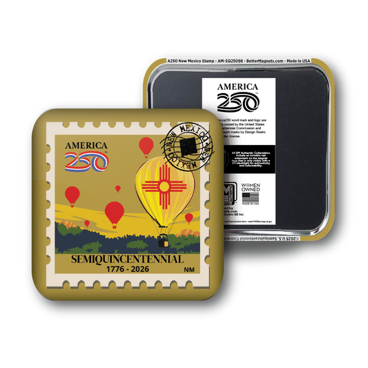 America250™ New Mexico Balloon Stamp | Officially Licensed America250™