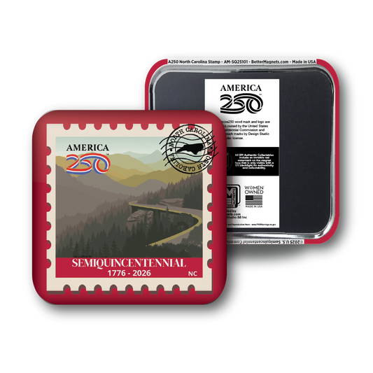 America250™ North Carolina Stamp | Officially Licensed America250™