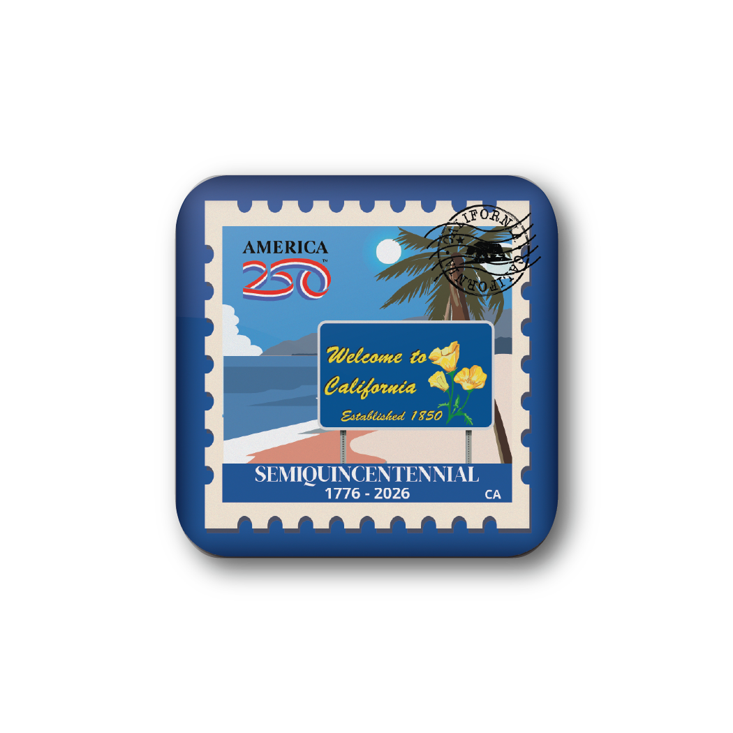 America250™ California Sign Stamp | Officially Licensed America250™
