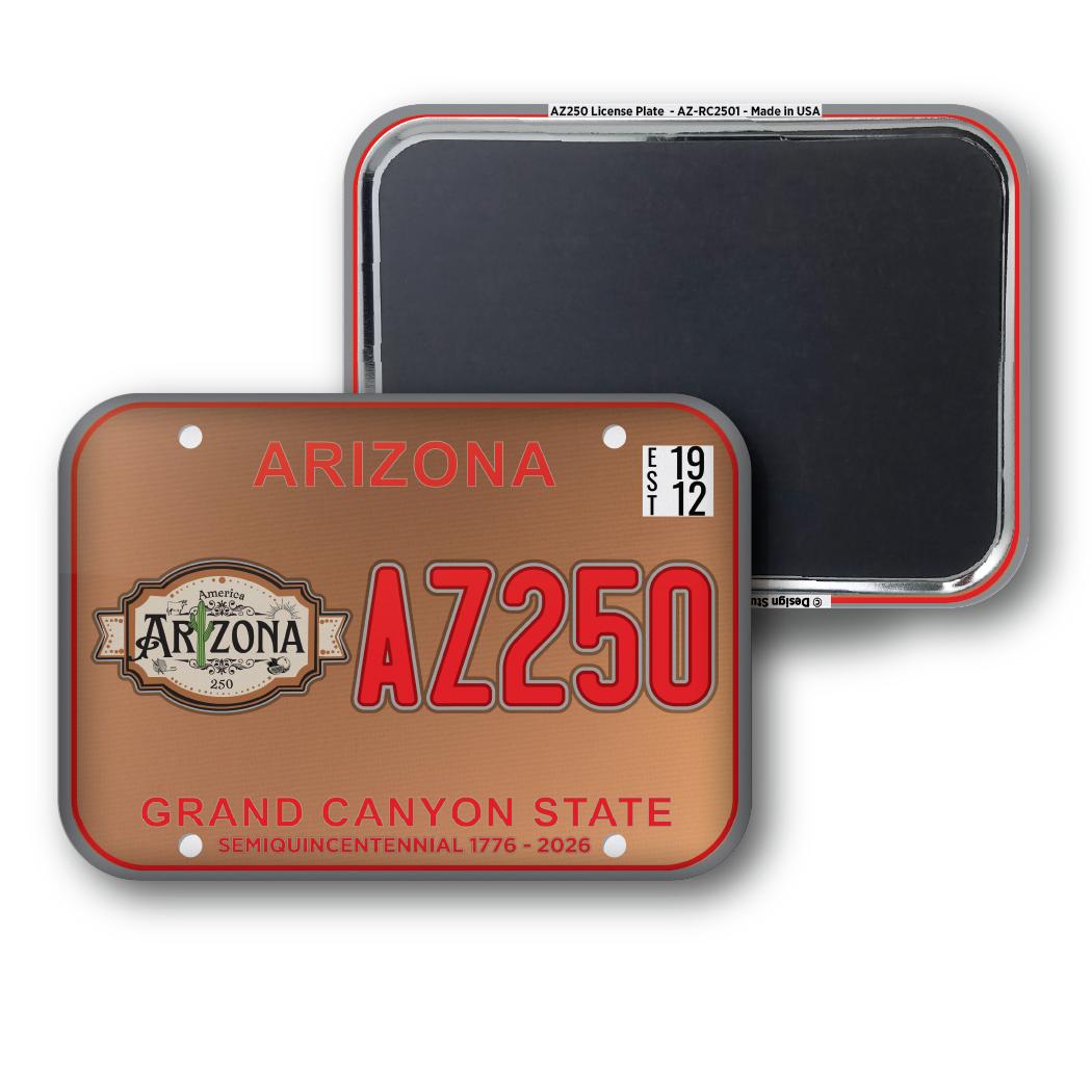 Arizona America250™ License Plate | Officially Licensed AZ America250™