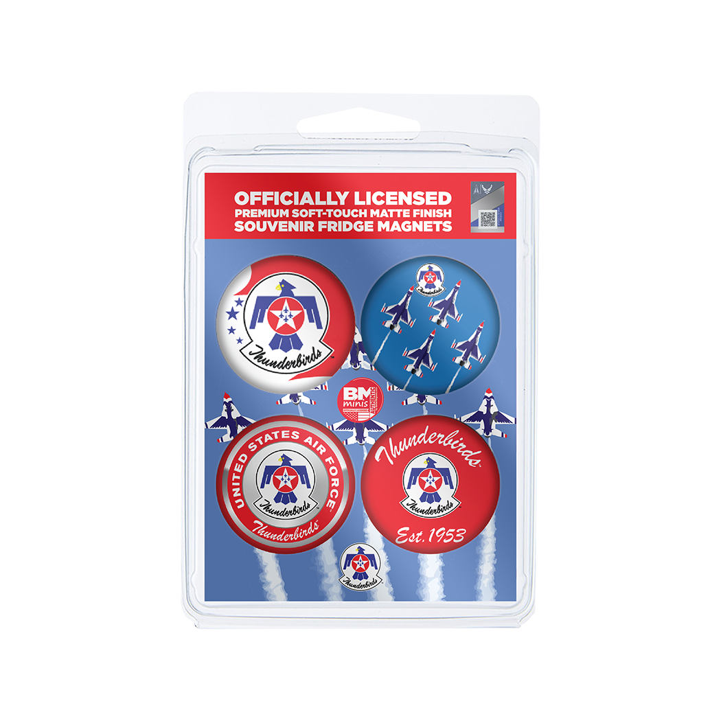 Thunderbirdsª 1.75-in Round Better Minis 4-Pack