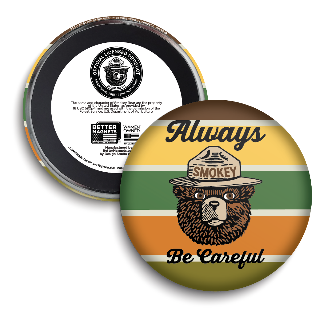 Be Careful | Officially Licensed Smokey Bear