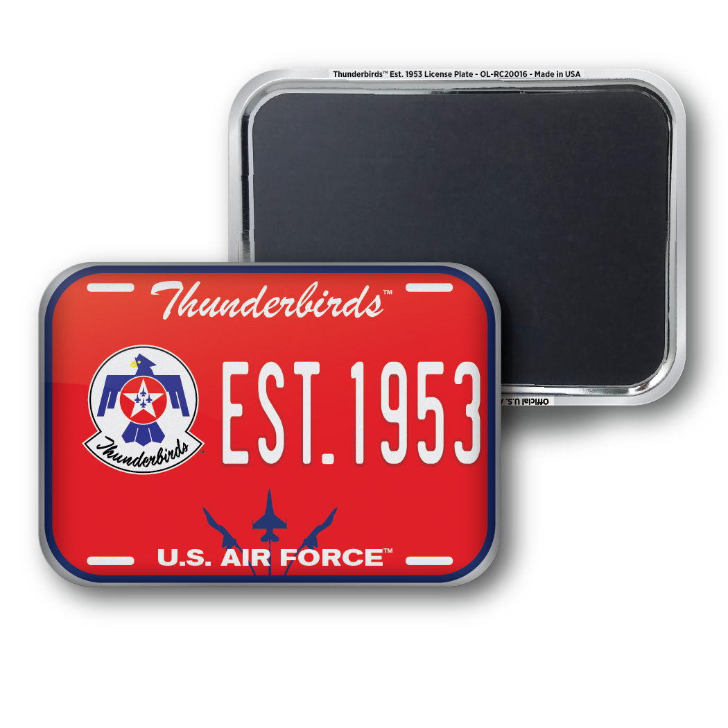 Thunderbirdsª License Plate - Est. 1947