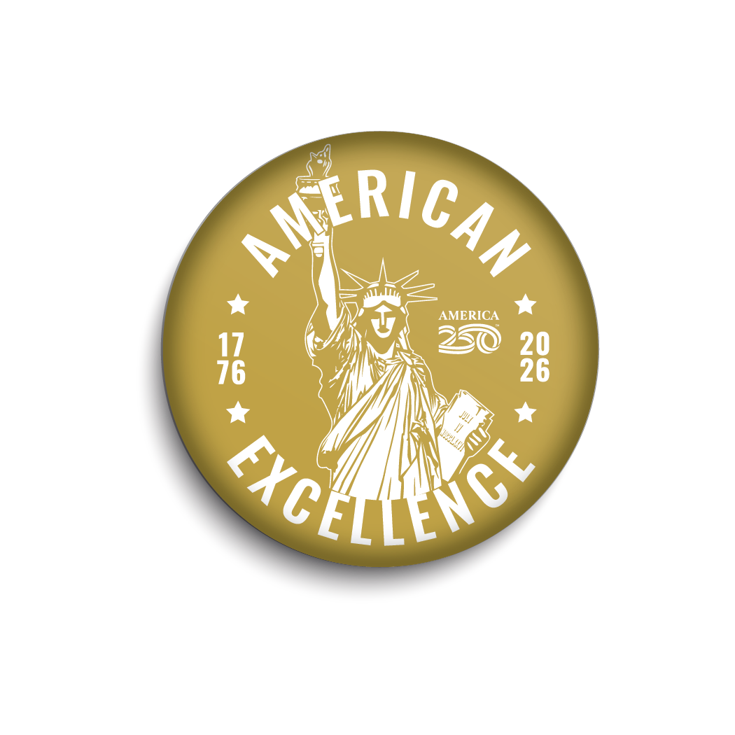 American Excellence Gold | Officially Licensed America250™