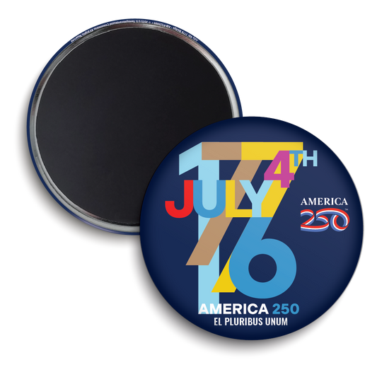 July 4Th 1776 Badge | Officially Licensed America250™