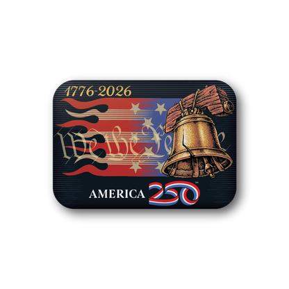 Flaming Liberty Bell | Officially Licensed America250™