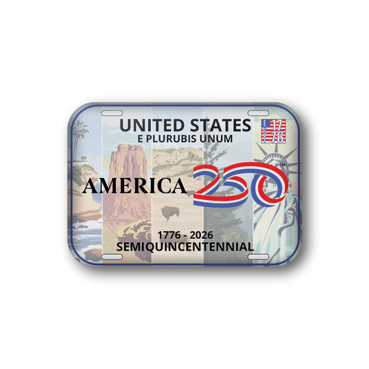 America250™ License Plate | Officially Licensed America250™