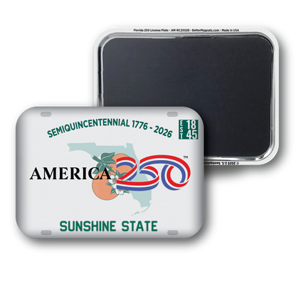 Florida 250 License Plate | Officially Licensed America250™