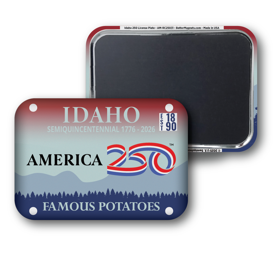 Idaho 250 License Plate | Officially Licensed America250™