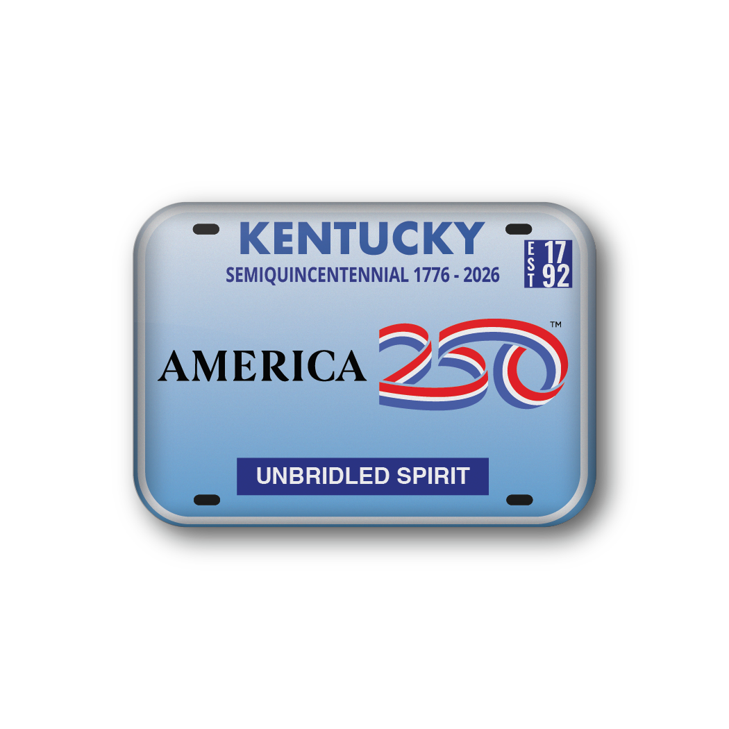 Kentucky 250 License Plate | Officially Licensed America250™