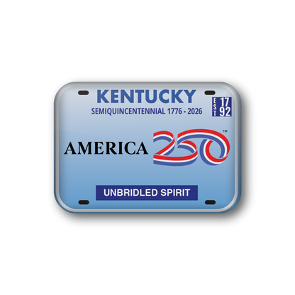 Kentucky 250 License Plate | Officially Licensed America250™