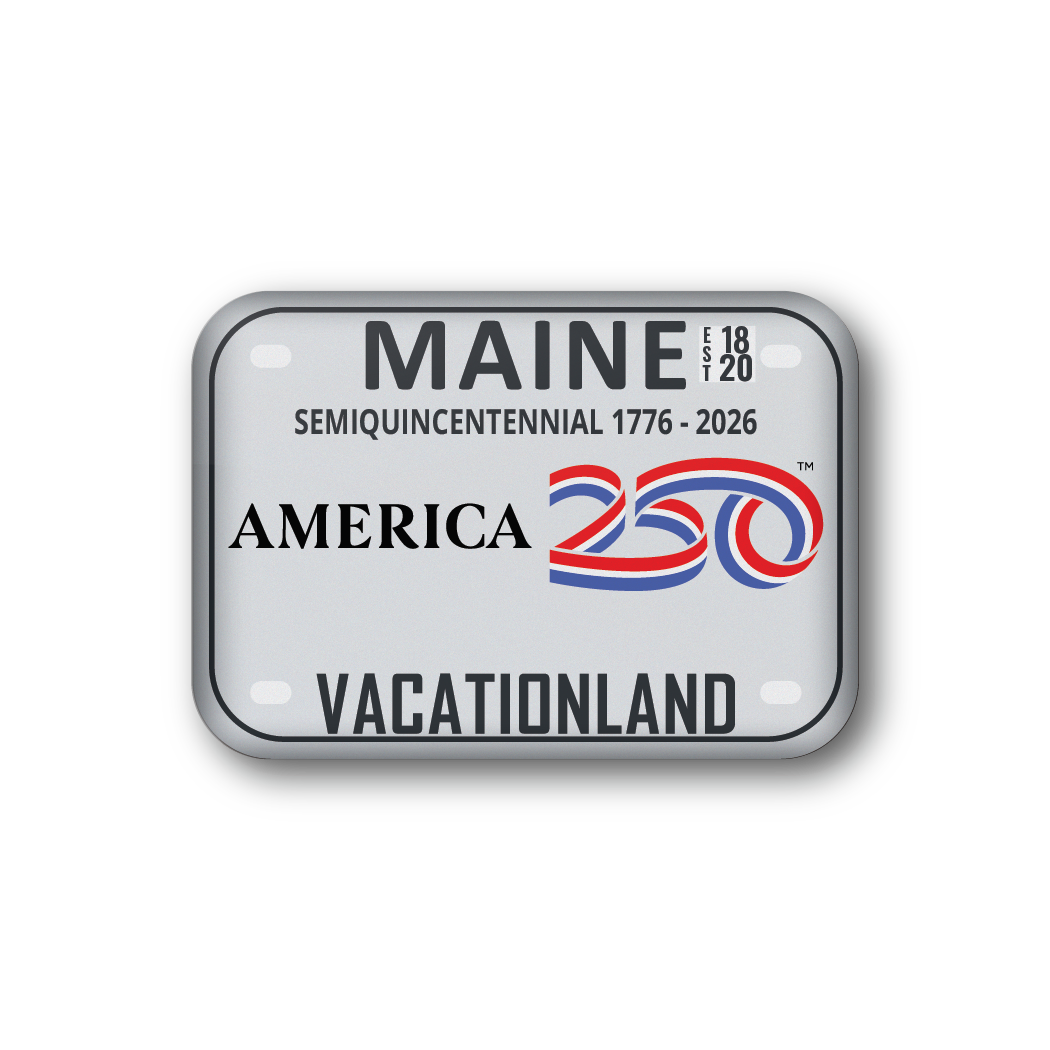 Maine 250 License Plate | Officially Licensed America250™