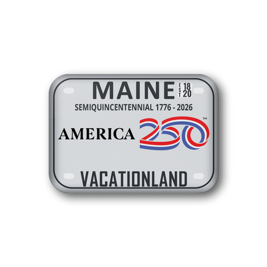 Maine 250 License Plate | Officially Licensed America250™
