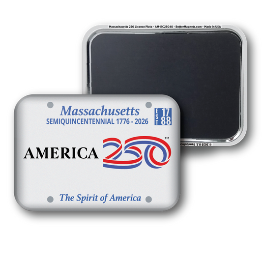 Massachusetts 250 License Plate | Officially Licensed America250™