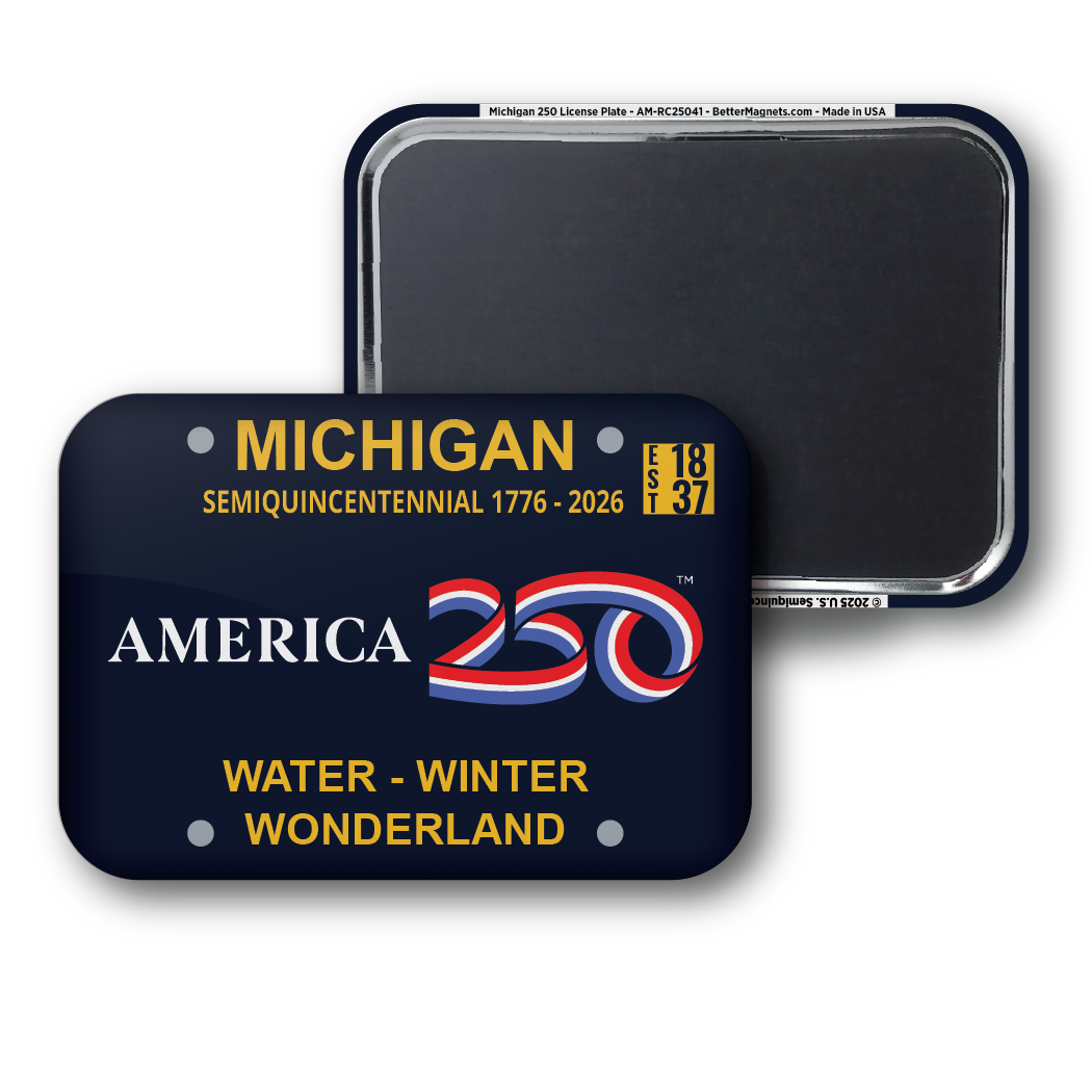Michigan 250 License Plate | Officially Licensed America250™