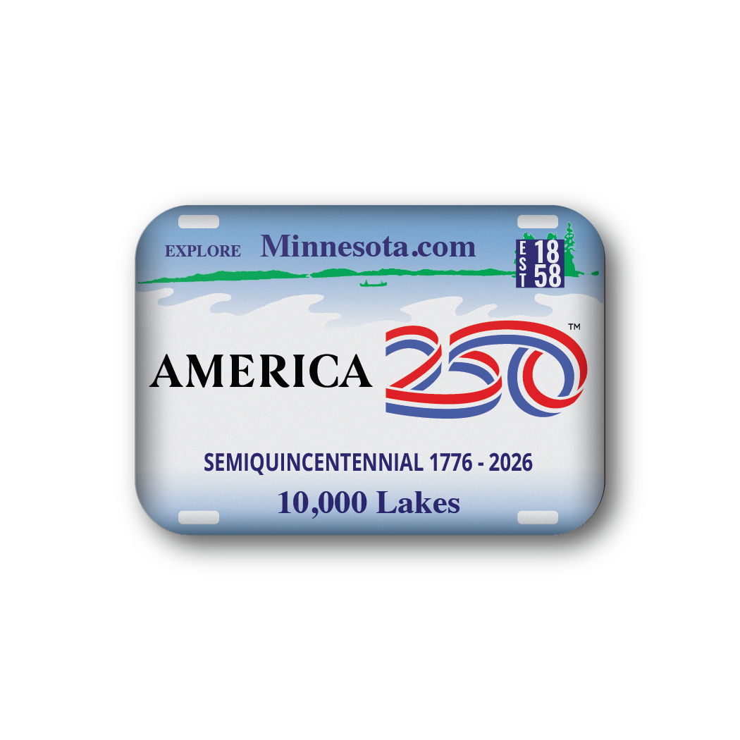 Minnesota 250 License Plate | Officially Licensed America250™