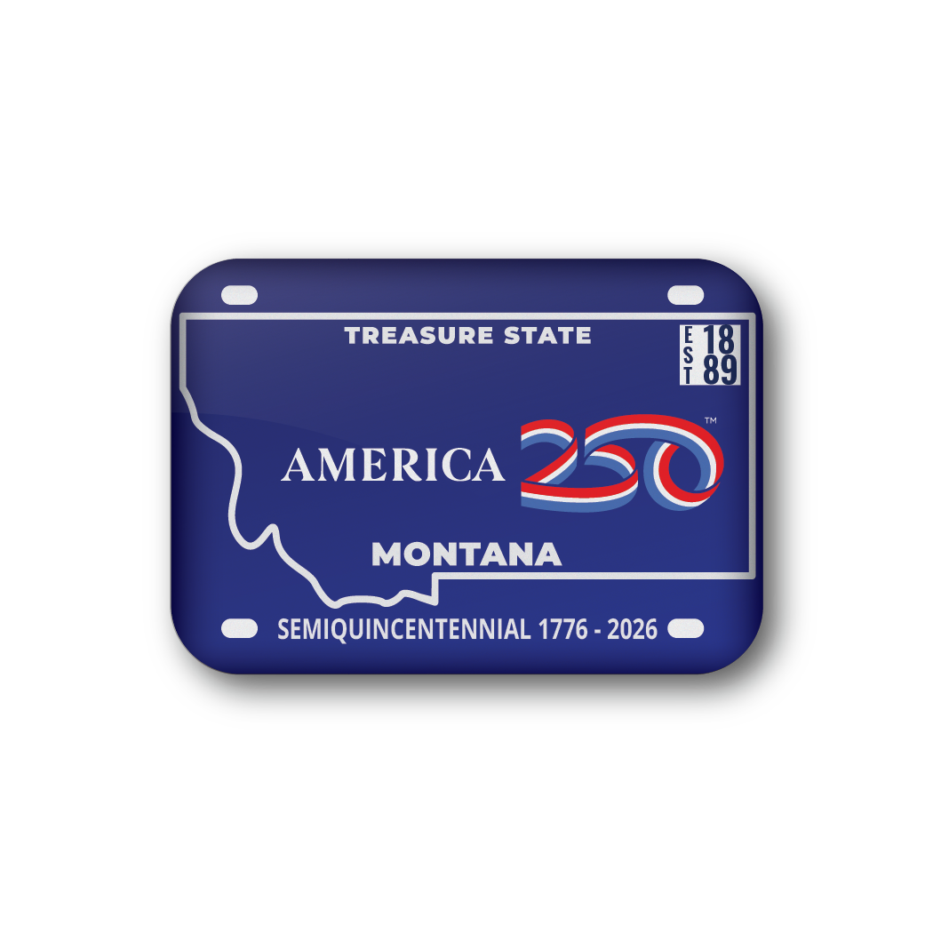 Montana 250 License Plate | Officially Licensed America250™