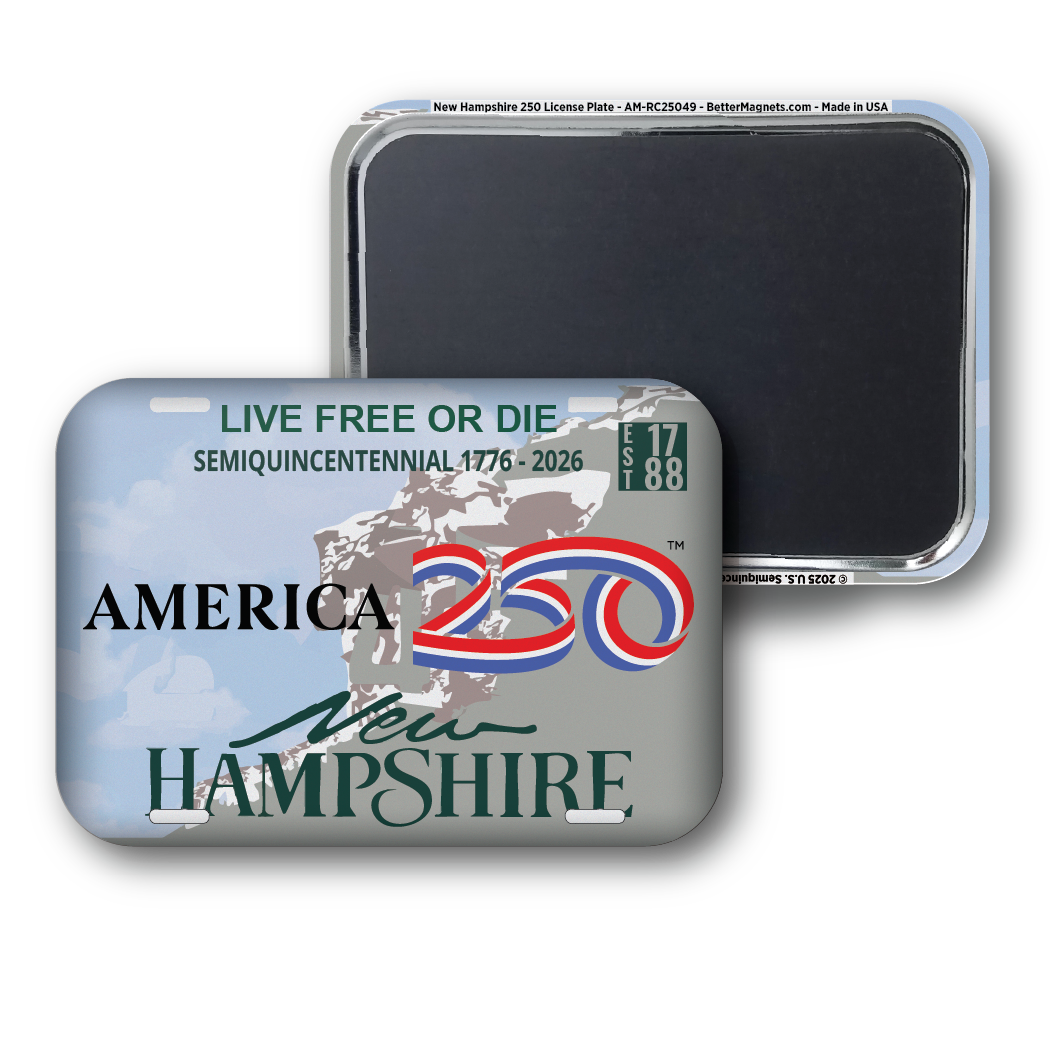 New Hampshire 250 License Plate | Officially Licensed America250™