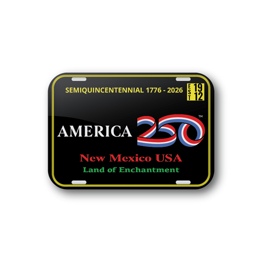 New Mexico Chili 250 License Plate | Officially Licensed America250™