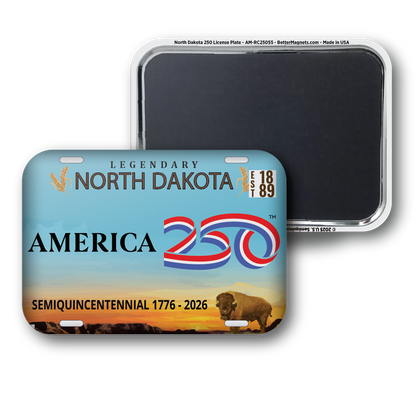 North Dakota 250 License Plate | Officially Licensed America250™