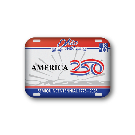 Ohio 250 License Plate | Officially Licensed America250™