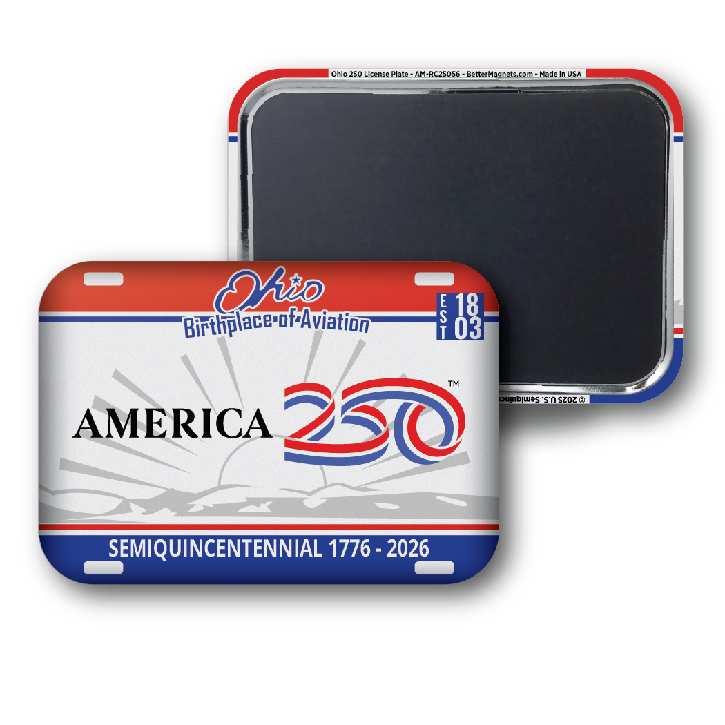 Ohio 250 License Plate | Officially Licensed America250™
