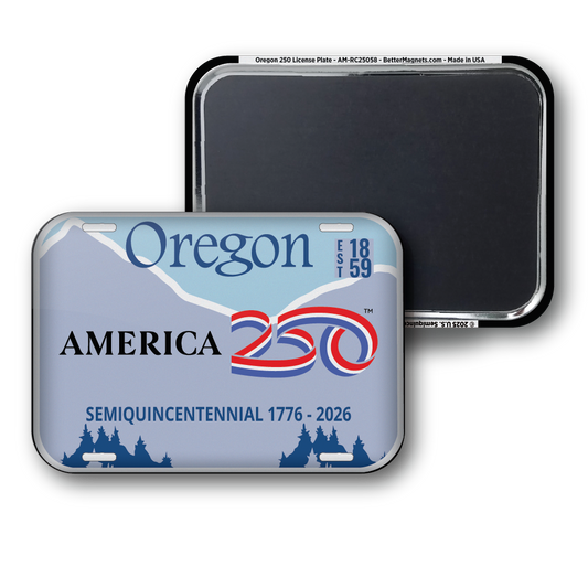 Oregon 250 License Plate | Officially Licensed America250™