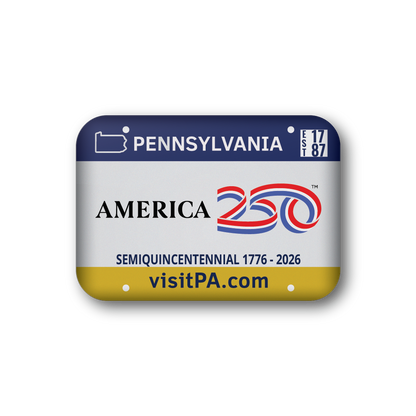 Pennsylvania 250 License Plate | Officially Licensed America250™