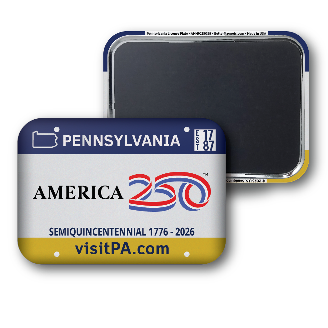 Pennsylvania 250 License Plate | Officially Licensed America250™