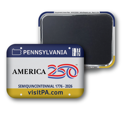 Pennsylvania 250 License Plate | Officially Licensed America250™