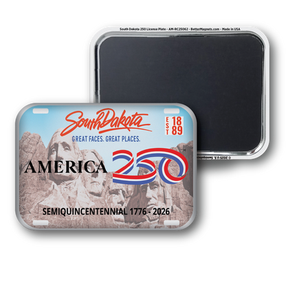South Dakota 250 License Plate | Officially Licensed America250™