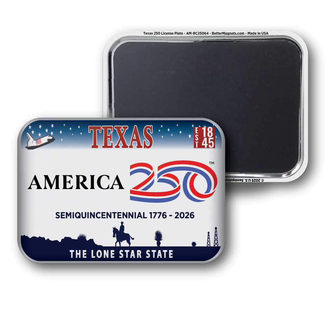 Texas 250 License Plate | Officially Licensed America250™