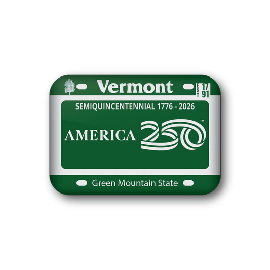Vermont 250 License Plate | Officially Licensed America250™