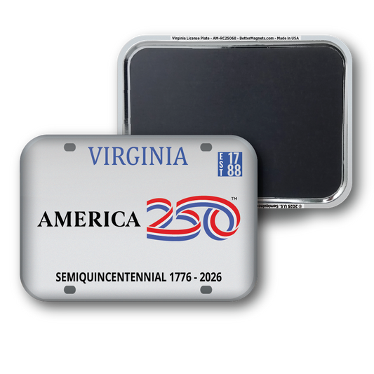 Virginia 250 License Plate | Officially Licensed America250™